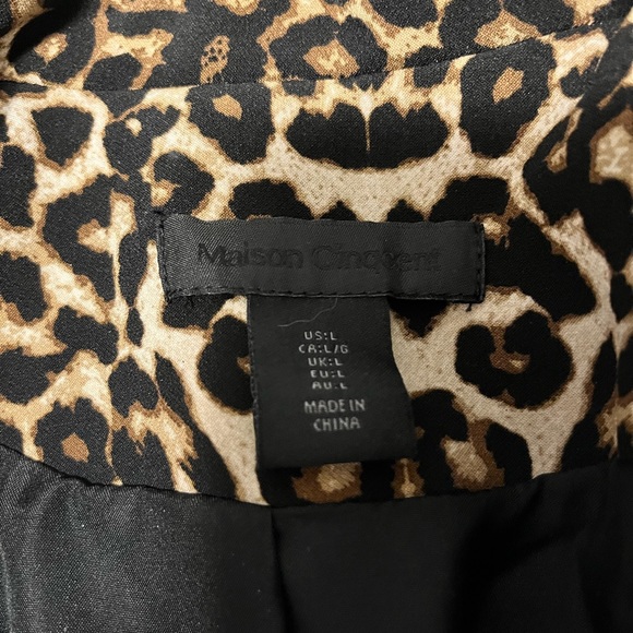 Large leopard blazer - Picture 3 of 4